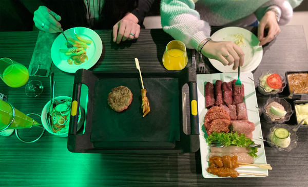 Barbecue-arrangement
